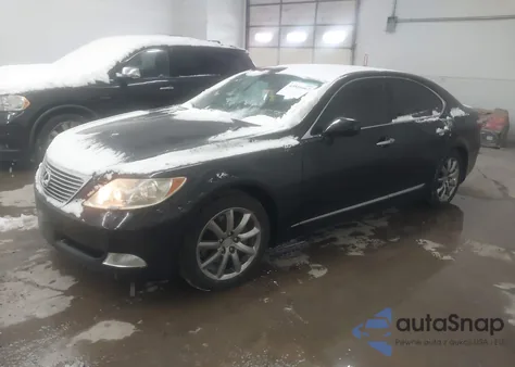 2008 Lexus Ls 460 из США, поврежденный, VIN JTHBL46F585076023